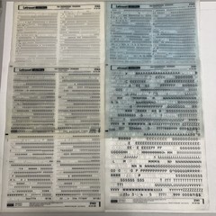 Letraset Instant Lettering Engineering Standard 4 Sheets- 10/12/14/24pt Used