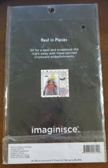 Imaginisce Hallowhimsy Collection Rest in Pieces Halloween chipboard stickers