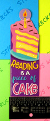 Eureka Cake Scented Scratch & Sniff Bookmark