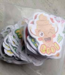 Vintage Scratch And Sniff Stickers Retro 80s 90s Junk Food Fruit Candy Lot Of 4