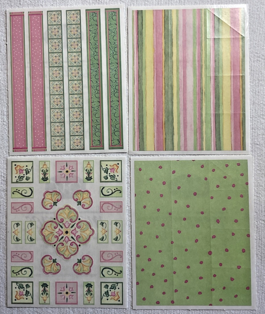 CREATIVE MEMORIES STICKERS STRIPS KALEIDOSCOPE COUNTRYSIDE NIP
