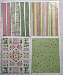 CREATIVE MEMORIES STICKERS STRIPS KALEIDOSCOPE COUNTRYSIDE NIP