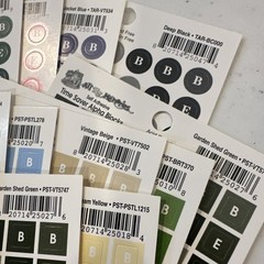 Lot Of 24 Sheets All My Memories Alphabet Stickers Alpha Blocks Alpha Rounds