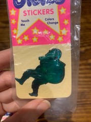 Vintage 80’s 90’s Davis Liquid Crystal – SANTA – mystik oily oilies