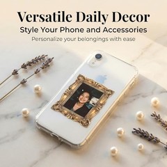80 Pcs Vintage Baroque Frame Stickers for Scrapbooking – Antique Antique