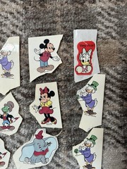 Vintage Rare Disney Sticker LOT 1980s-1990’s Scrapbook Mickey Donald Pluto