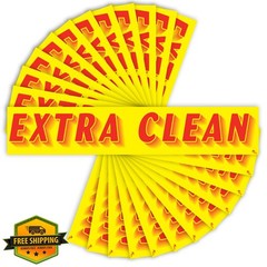 Versa-Tags Extra Clean 14.5″x2.75″ 12 pack stickers