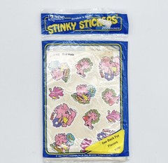 SEALED 1980s Trend SCRATCH & SNIFF 288 Stinky Stickers 24 Sheets T-1587