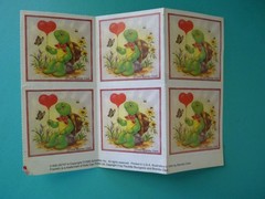 Vtg 1994 Scholastic FRANKLIN the Turtle Children’s Book Character Stickers (6)pc