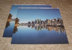 Reminisce Design 12×12 Double Sided Paper (2) ~ Travel..Canada Vancouver Skyline