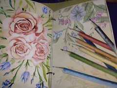 Artist Junk Journal Scrapbook USA Seller .
