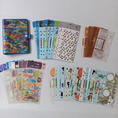 Stickopotamus Sticker Binder With 41 Sticker Sheets (27 New Or Full)