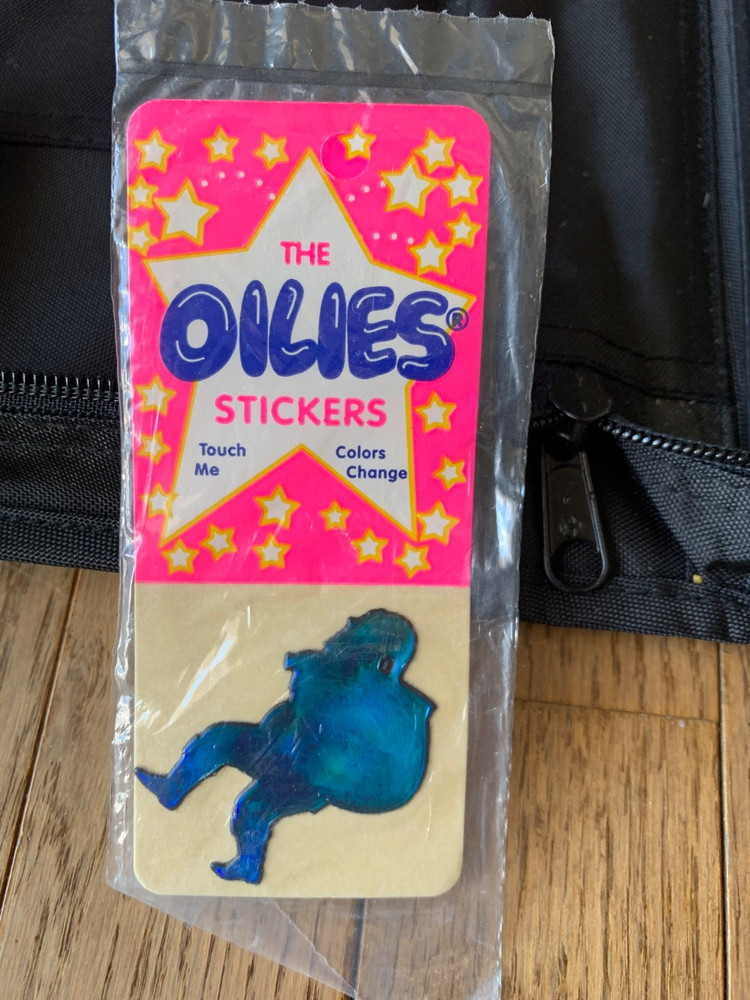 Vintage 80’s 90’s Davis Liquid Crystal – SANTA – mystik oily oilies