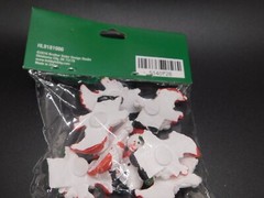 Christmas crafts snowman stickers 8 pieces 1.3 x 0.99in