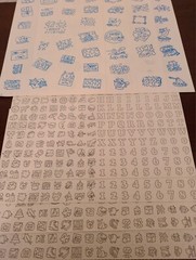 8 Sheets/Stickers To Color 6″x9″ Sticker Sheet Craft/Scrapbook/Embellishment#147