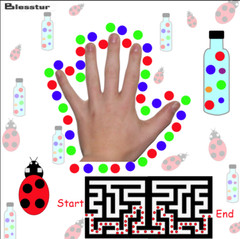 Blesstur 1050 PCS Dot Stickers- Circle Stickers, 10 Color Style Colorful Round