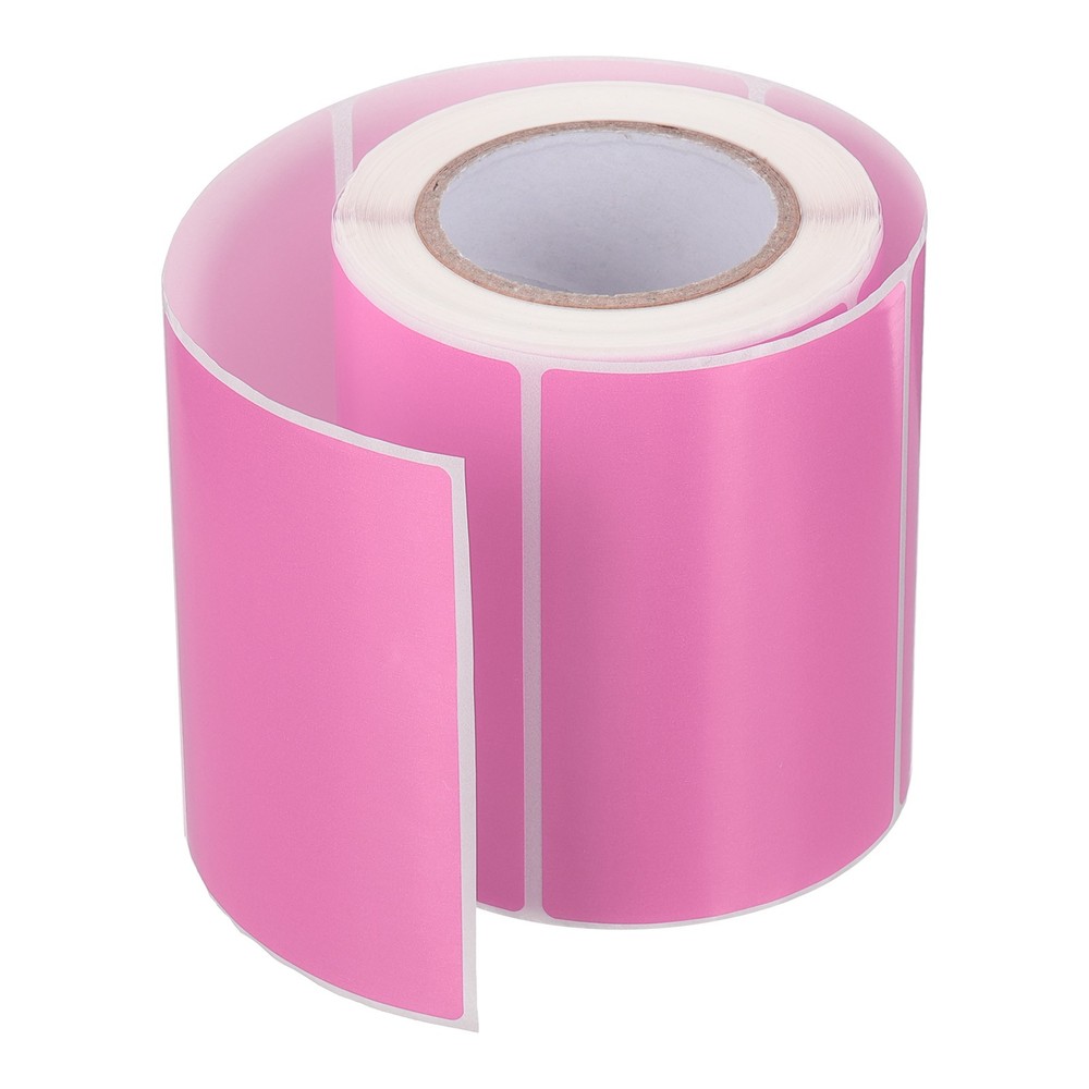 250 Per Roll 2×3″ Rectangle Inventory Color Coding Labels Pink 1 Roll