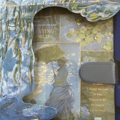 Oil Painting Series Journal Scrapbooking Supplies Gift Set
