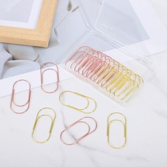 Jumbo Big Paper Clips, 20PCS 2Inch Oversized Jumbo Wide Planner Giant Paper C…