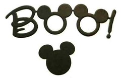 DISNEY HALLOWEEN MICKEY & MINNIE MOUSE, SPIDER, SKULLS, + (BLK, ORANGE, PURPL)