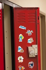 THE SMURFS VARIETY DIE CUT VINYL 50 CT STICKER PACK