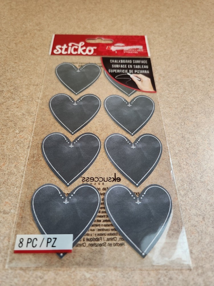 Sticko~Chalk Hearts Classic~Stickers