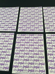 Lisa Frank Stickers Lot 6 Sheets S362 S363 S365 S366 S367 S369 Full Sheets