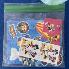 Lot Of Stickers From Early 2000s Disney Pirates Of The Caribbean Mickey Minnie