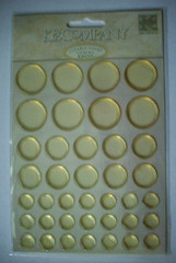 Lot of 4 Clearly Yours stickers packets Tags Square Circles Frames