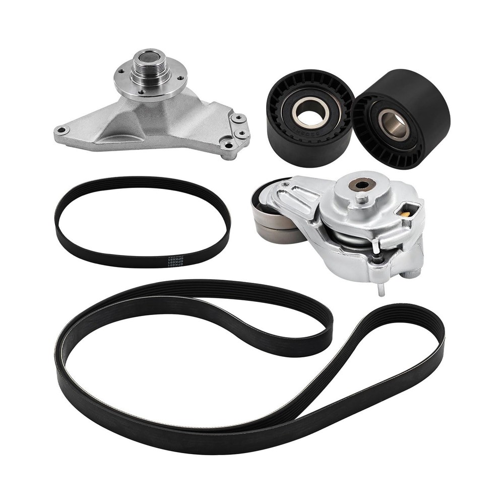 Serpentine Belt Kit Assembly Compatible with Mercedes Sprinter 2500 Compatibl…