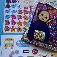 Vintage 80s 90s Y2K Sticker Partials & Singles Various Brands Years As Is Lot C