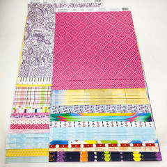 Michaels Scrapbook Paper Lot 12×12 Recollections 50 Sheets Single Sided d