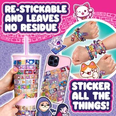 Sky Castle Sticki Rolls Sticki Book Series 2 Sticker Bracelet 120 Mini Stickers