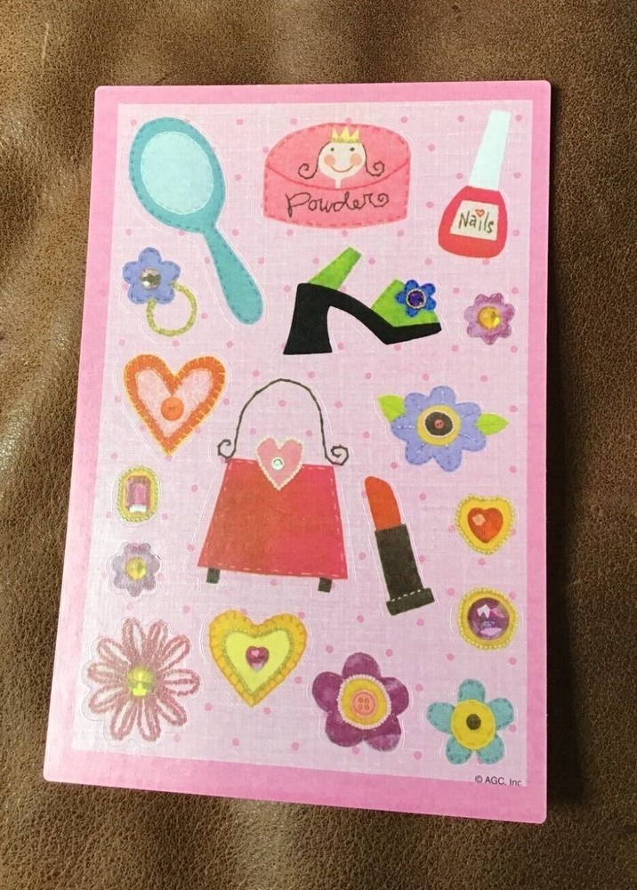 VINTAGE AMERICAN GREETINGS STICKETY DOO DA FASHION DRESS UP STICKERS