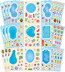 24 Ocean Animal Stickers for Kids – Make a Face & DIY Sea Creature Crafts