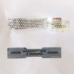 Tamper Proof Holographic Labels with 540pcs for Item Security and Protection