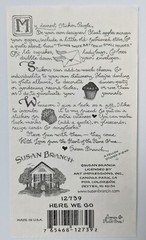 Vintage Susan Branch Stickers Here We Go Road Trip 1 Module Sheet 4.5″x2.5″