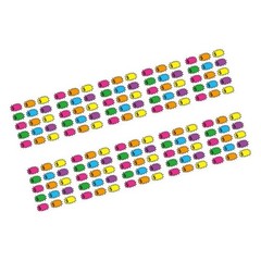 10 Sheets Blank Price Labels 3X2Inch Colorful Price Sticker For Store