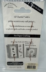 American Traditional Designs Lil’ Charms Embellishments Christmas Love Crosses
