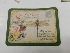 Junk Journal Add-Ons Handmade Tags Card Envelope File Clipboard Ephemera Set 4
