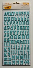 American Crafts/Amy Tangerine Foam Letter Sticker Thickers-Variations Available