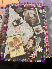 Memory Lane! 5 Vintage Junk Journal Ephemera Cards With Envelopes. Repurpose