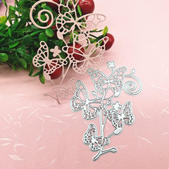 for Butterfly Metal Die Cuts Flower for Butterfly Lace Border Carbon Steel Cutti