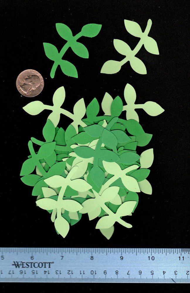 Leaf Die Cuts, Large Leaves – 65-lb. cardstock 2-1/2″ long-12 pcs or 24 pcs