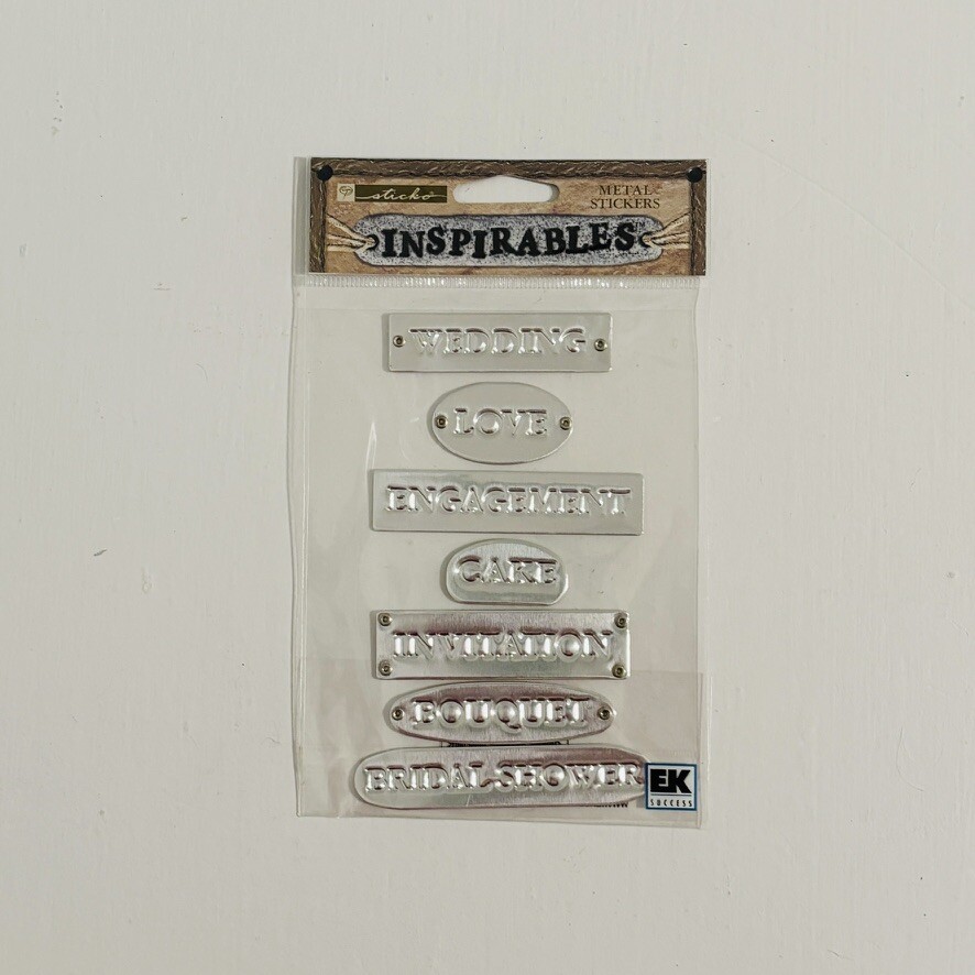 Inspirables Metal Stickers