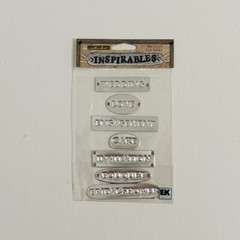 Inspirables Metal Stickers