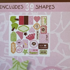 NEW DCWV~Safari Kids Chipboard Embellishments, 39 shapes w/glitter Crown & More