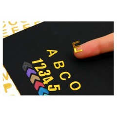 Glitter Alphabet Letter Metallic Sticker Self Adhesive For Card Making DIY Craft