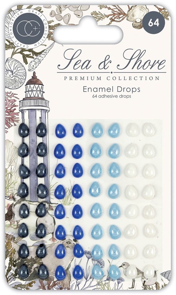 Craft Consortium Sea & Shore – Enamel Drops