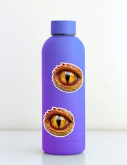 Dragon Eye Die Cut Vinyl Stickers Set Scrapbooking Laptop Water Bottle